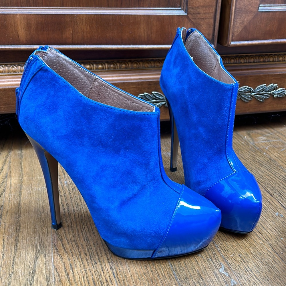 Blue Aldo Heels